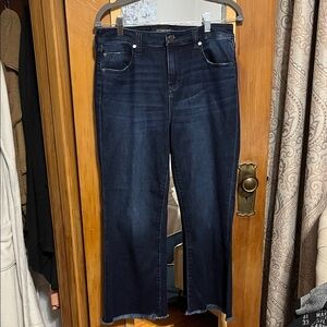 Liverpool Dark Wash Women's Ankle Jeans